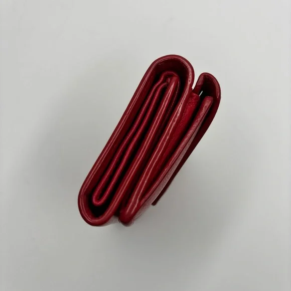 Authentic Balenciaga Mini Papier Trifold Leather Wallet - Picture 2 of 13